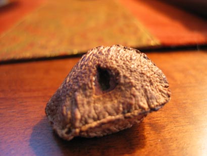 Nut with bigger hole